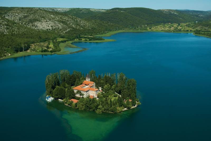 L’Île de Visovac - Parc national Krka