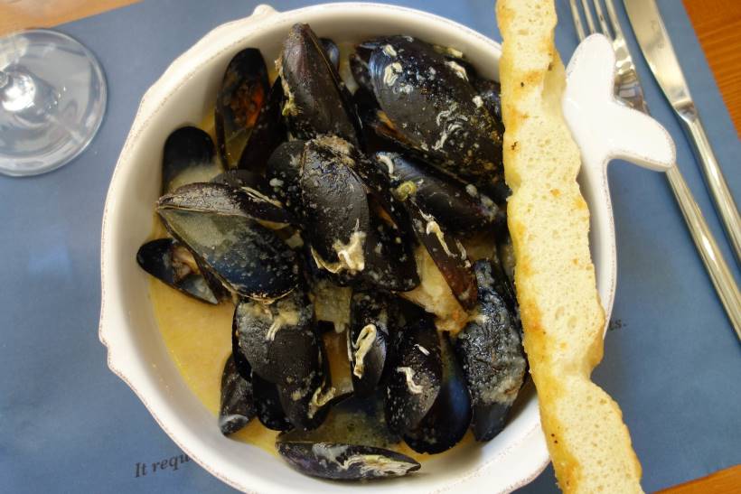 Moules à la buzara  (Dagnje na buzaru)