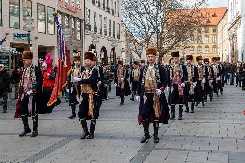 Sinjski alkari u Münchenu
