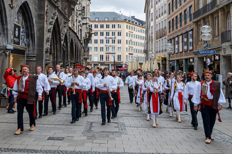 Sinjski alkari u Münchenu