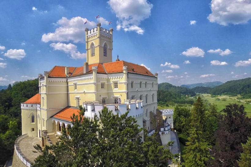 Un luogo fiabesco in Croazia - romantico Castello Trakošćan