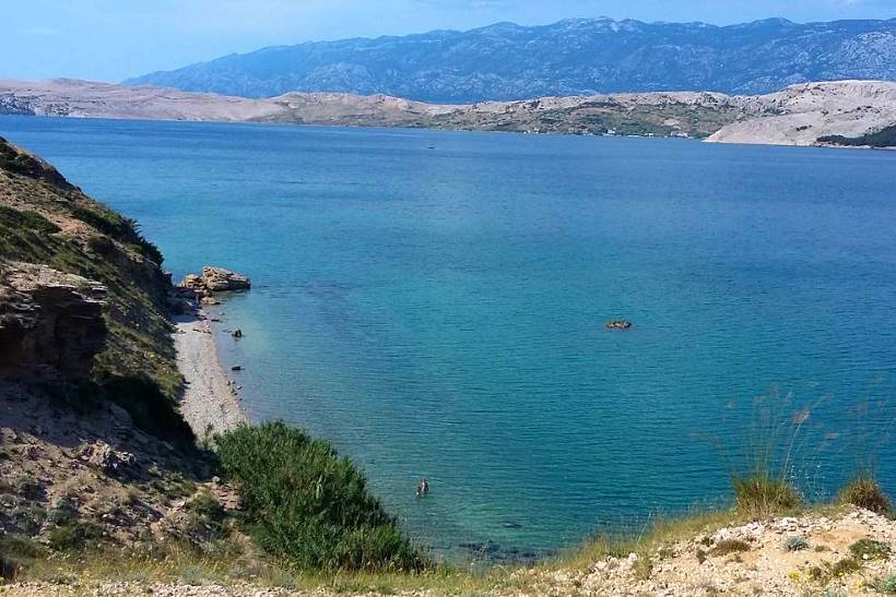 Spiaggia Elena a Pag