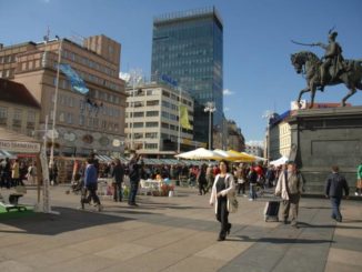 Zagreb - Ban Jelačić Square