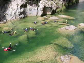 Canyoning on Cetina River