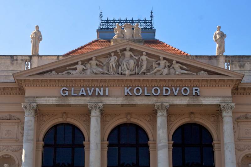 La gare de Zagreb –  une des plus belles en Europe
