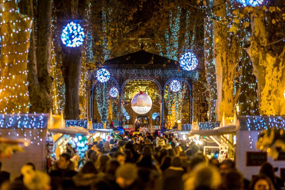 Marchés de Noël à Zagreb:  une somptueuse période de l’Avent avec des animations  féériques