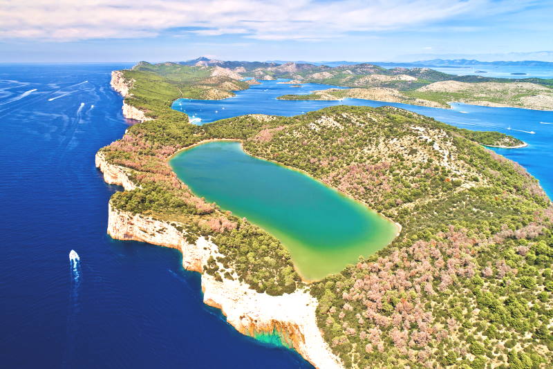 Parc naturel Telašćica : paradis de mer, lac, îles, falaises…