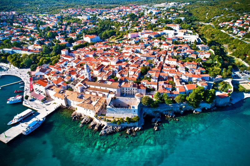 Krk, île "berceau de la culture croate" : que faut-il voir ?