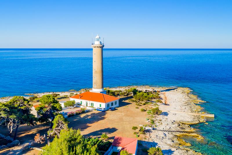 Le phare Veliki Rat, Dugi otok