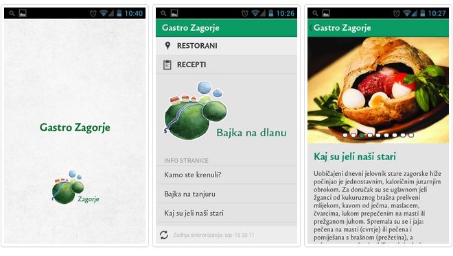 Gastro Zagorje – upoznajte ovaj čarobni dio svijeta uz pomoć mobilne aplikacije