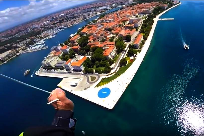 POGLEDAJTE VIDEO: Ovakav pogled na Zadar niste još doživjeli!