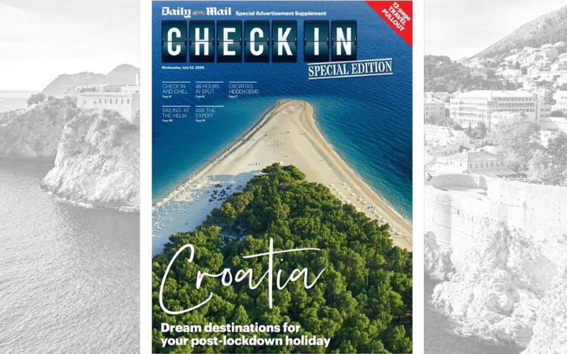 Poseban prilog britanskog Daily Maila u cijelosti posvećen Hrvatskoj!