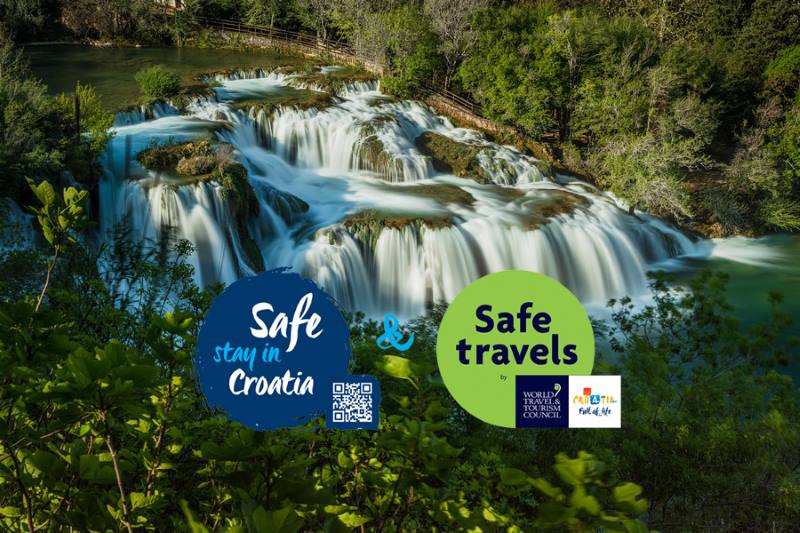 Nacionalni park “Krka” dobio oznaku sigurnosti “Safe stay in Croatia”