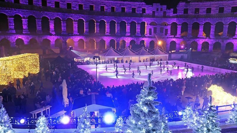 Arena u Puli – jedno od najljepših adventskih mjesta u Hrvatskoj