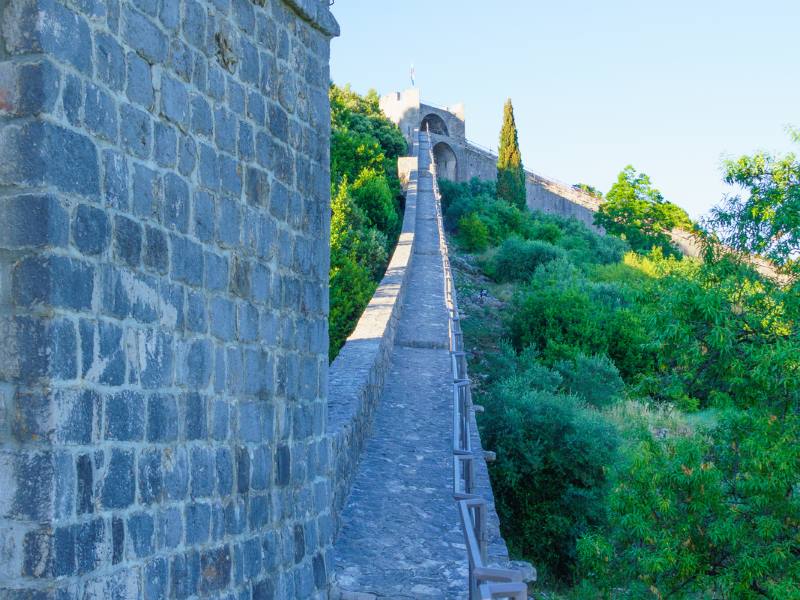 Le mura di Ston – le più lunghe e conservate nell’Europa