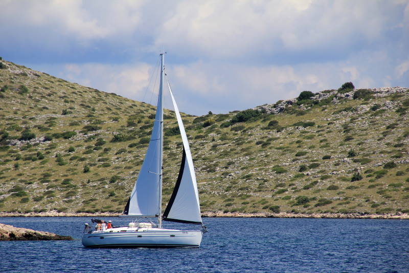 Sailing in Croatia