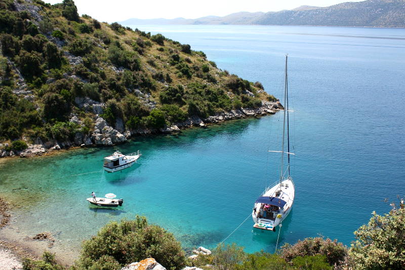 Sailing in Croatia