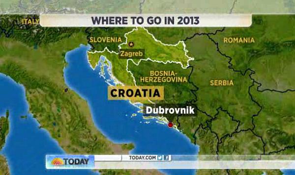 Where to travel in 2013: Miami, Croatia, and more