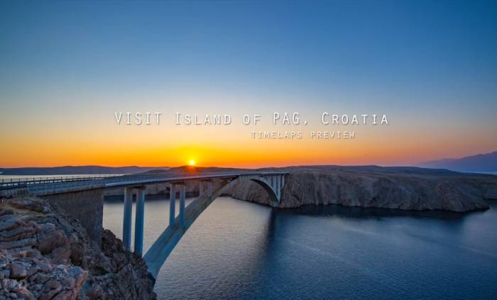VIDEO: Visit Island Of Pag // Croatia