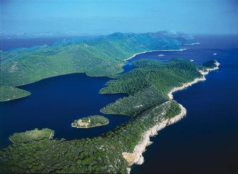 L’ île de Mljet au sud de Croatie – la plus belle île méditerranéenne