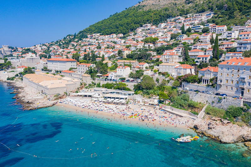 BANJE BEACH: The most famous of Dubrovnik’s beaches