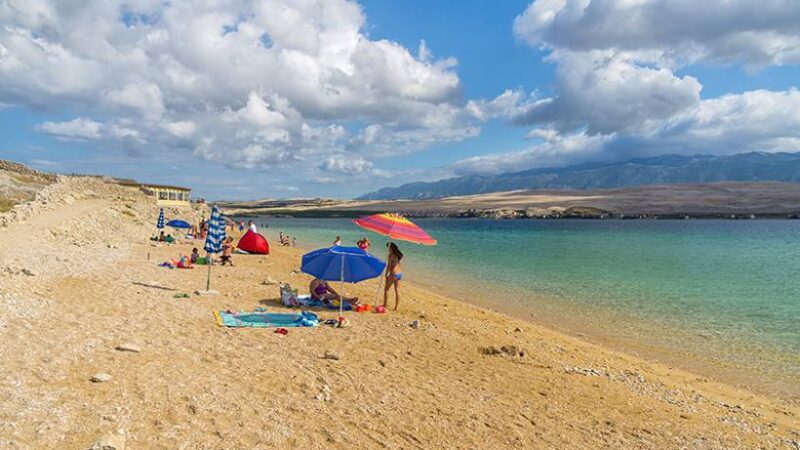 Le più belle spiagge dell’isola di Pag
