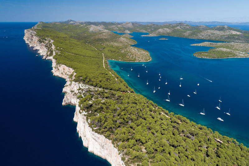 Parc naturel Telašćica : paradis de mer, lac, îles, falaises…