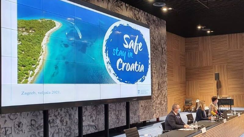 Ministrica Nikolina Brnjac i šef HTZ-a Kristjan Staničić predstavili projekt ‘Safe stay in Croatia’