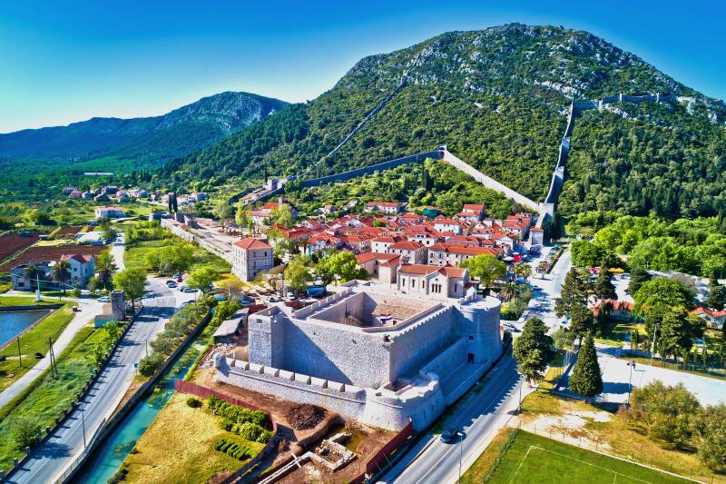 Walls of Ston - The Great Wall of Croatia