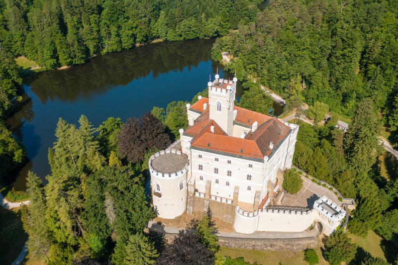 Castle Trakošćan - magnificent and breathtaking cultural heritage