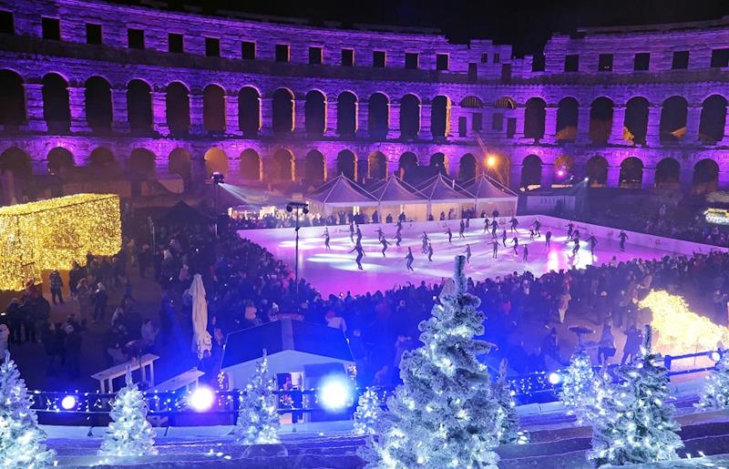 Arena u Puli – jedno od najljepših adventskih mjesta u Hrvatskoj
